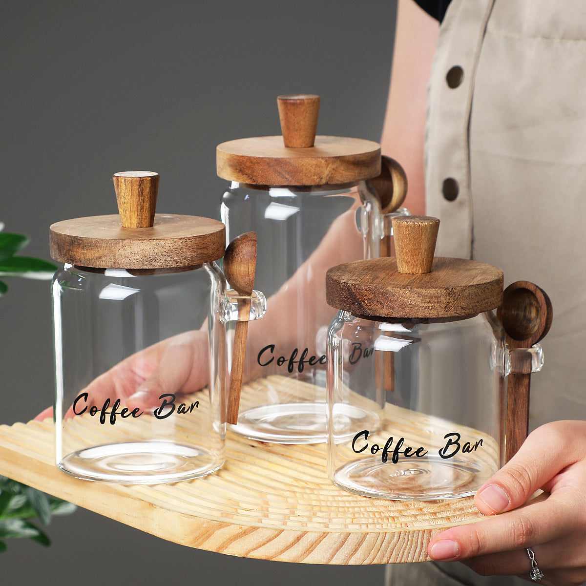 Alphabet Coffee Canister