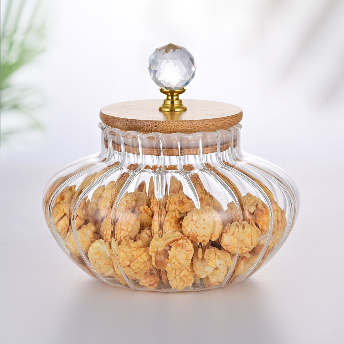 Striped apple jar