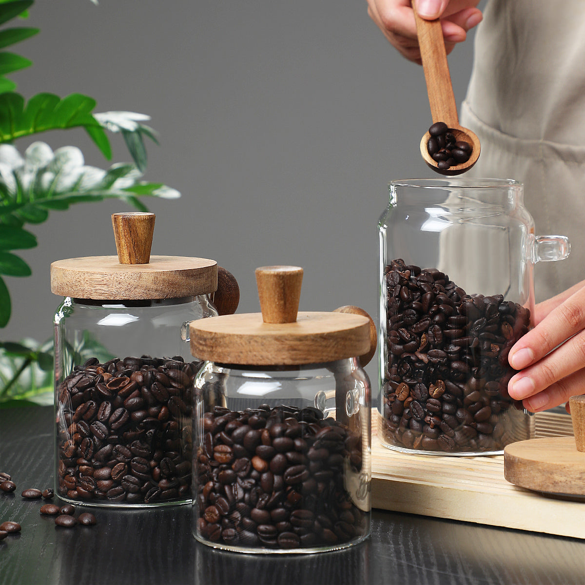 Alphabet Coffee Canister